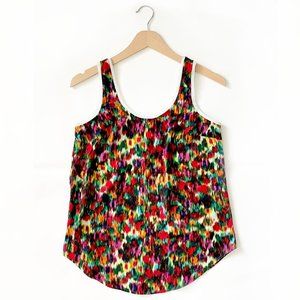 PATTERSON J. KINCAID Kaleidoscope Scoop Neck Tank Size S